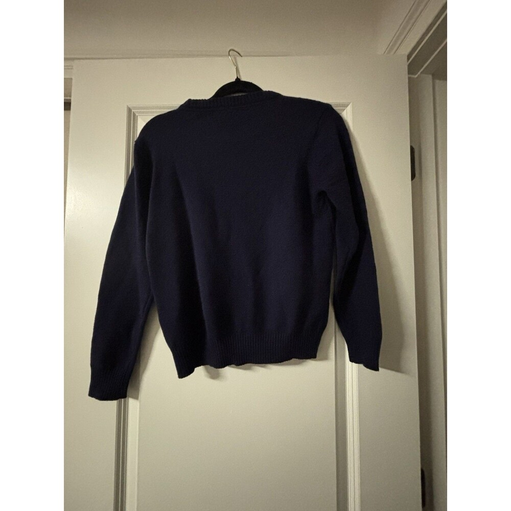 U.S. Polo Assn. Boys Pullover Sweater Navy L (10) USA Flag Graphic Long Sleeve - Picture 4 of 7